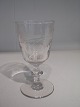 Holmegaard, berlinoir glas med egeløvsdekoration.